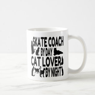 Cat Lover Skate Coach Kaffeetasse