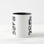 Cat Lover Sozialarbeiter Tasse (Zentrum)