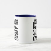 Cat Lover Soziologie Professor Tasse (Zentrum)