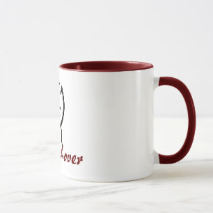 Cat Lover, stilisierte Cat-Tasse Tasse