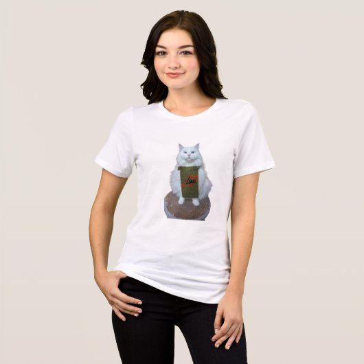 Cat Lover T - Shirt (Vorderseite voll)
