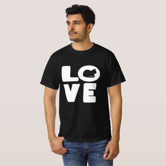 Cat Lover T-Shirt (Vorne ganz)
