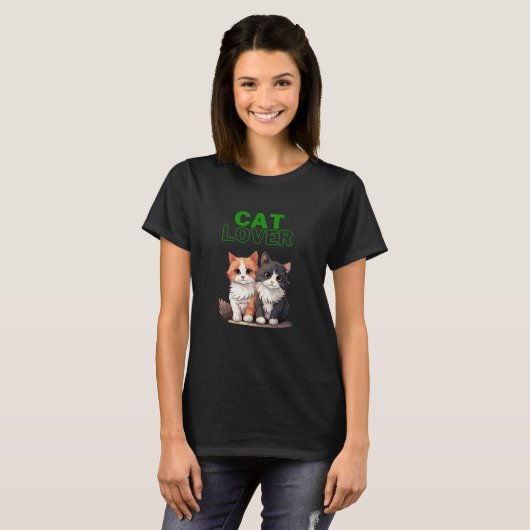 CAT Lover T-Shirt (Vorne ganz)