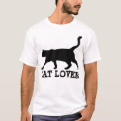 CAT LOVER T - SHIRT (Vorderseite)