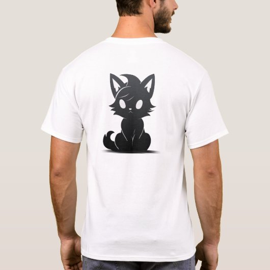Cat Lover T-Shirt (Rückseite)
