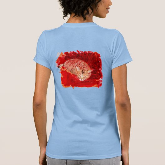 Cat Lover T-Shirt (Rückseite)