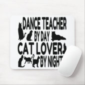 Cat Lover Tanzlehrer Mousepad (Mit Mouse)