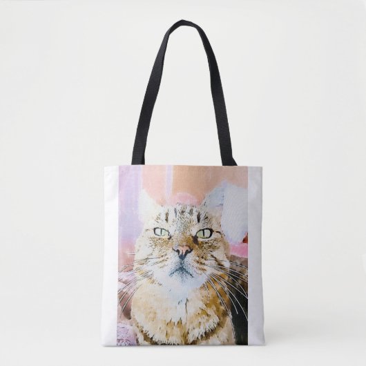 Cat Lover-Tasche Tasche (Vorderseite)