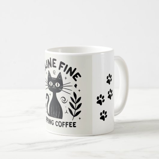 Cat Lover Tasse (VorderseiteRechts)