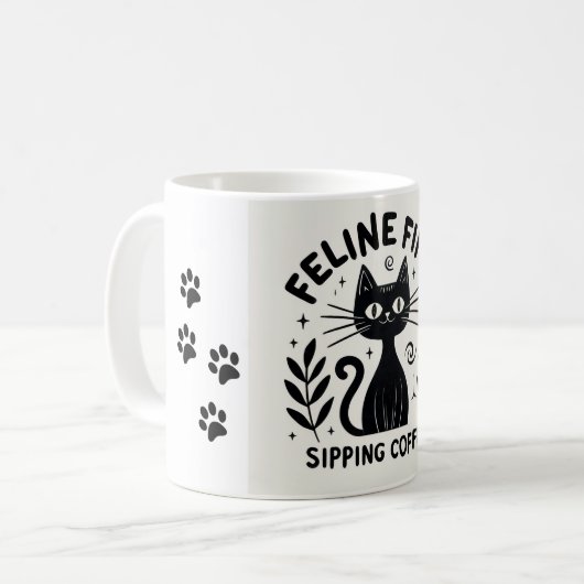 Cat Lover Tasse (Vorderseite Links)