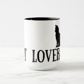 Cat Lover Tasse (Zentrum)