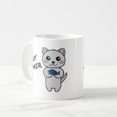CAT LOVER TASSE (Vorderseite Links)