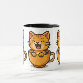 Cat Lover Tasse - Geburtstag- oder Urlaubsgeschenk (Zentrum)
