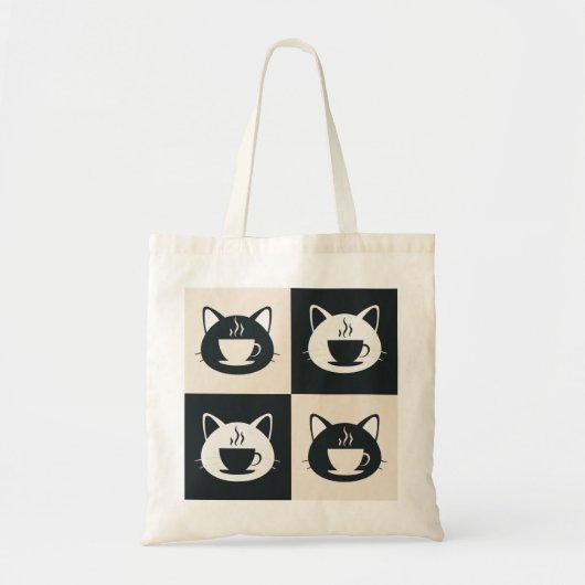 Cat Lover Tote Tragetasche (Vorne)