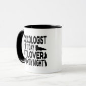 Cat Lover Toxicologin Tasse (Vorderseite Links)