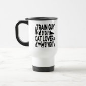Cat Lover Train Typ Reisebecher (Links)