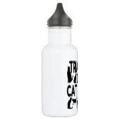 Cat Lover Triathlete Trinkflasche (Links)