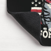 Cat Lover vom 4. Juli Mousepad (Ecke)