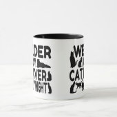 Cat Lover Welder Tasse (Zentrum)