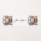 Cat Lover Yoga Mat Yogamatte (Rückseite (Horizontal))