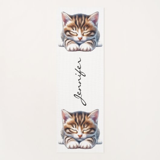 Cat Lover Yoga Mat Yogamatte (Vorderseite)