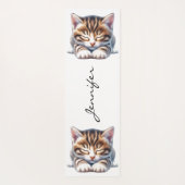 Cat Lover Yoga Mat Yogamatte (Rückseite)