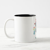 Cat Lover Zweifarbige Tasse (Links)
