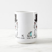 cat lovers coffee mug  kaffeetasse (Mittel)