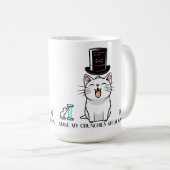 cat lovers coffee mug  kaffeetasse (VorderseiteRechts)