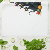 Cat Lovers Cute and Funny Holiday Tree Christmas 2 Geschirrtuch (Gefaltet)