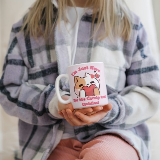Cat Lover's Delight - Catnip & Cuddles Kaffeetasse