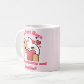 Cat Lover's Delight - Catnip & Cuddles Kaffeetasse (Vorderseite Links)