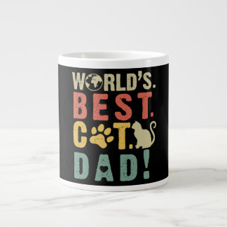 Cat Lovers | Der beste Cat-Vater der Welt Jumbo-Tasse