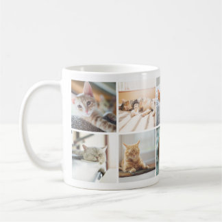 Cat Lovers Erinnerungen Foto Collage Tasse