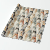 Cat Lovers Geschenkpapier (Ungerollt)