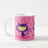 Cat Lovers - Happy Kaffeetasse (Links)