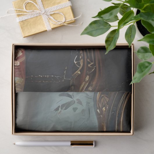 Cat Lovers Hippie Style Decoupage Seidenpapier (Geschenk)