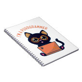 Cat Lovers Ich bin Programmierer Notizblock (Rechte Seite)