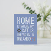 Cat Lovers in Orlando Postkarte (Stehend Vorderseite)