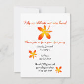 Cat Lover's individualisierbare Einladung japanisc (Rückseite)