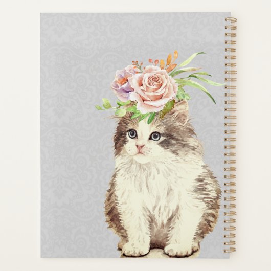 Cat Lover's jährlich oder Tore Planer (Rückseite)