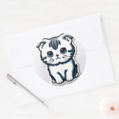 Cat lovers Laptop Water Bottle & Notebook stickers (Umschlag)