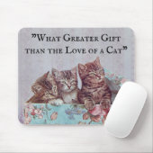 Cat Lovers Mousepad (Mit Mouse)