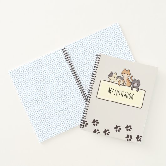 Cat lovers Notebook Notizblock (Innenseite)