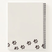 Cat lovers Notebook Notizblock (Rückseite)