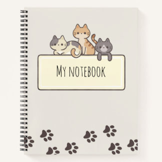 Cat lovers Notebook Notizblock