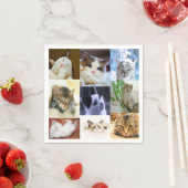 Cat Lovers Paper Napkins Serviette (Beispiel)