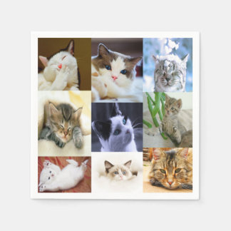 Cat Lovers Paper Napkins Serviette