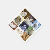 Cat Lovers Paper Napkins Serviette (Ecke)