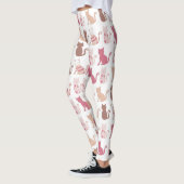 Cat Lovers Pattern Leggings (Links)